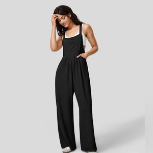 Halara Adjustable Strap Overalls